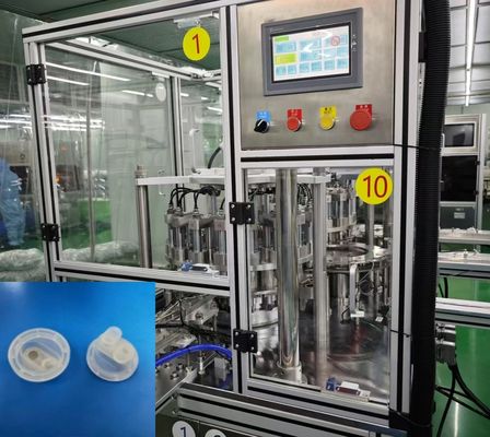 Stainless Steel And Aluminum Alloy Euro Cap Assembly Machine For Plastic IV Infusion Bags And Bottles ISO And GMP Standards