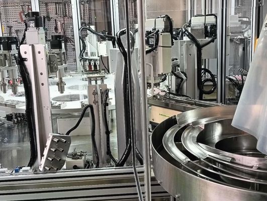 Un buon prezzo. Funzione di rilevamento automatico Cap Assemblaggio macchina personalizzata in linea