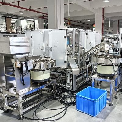 Un buon prezzo. Macchina di assemblaggio a doppio tappo pieghevole ad alta velocità in linea