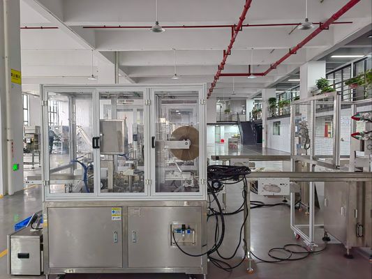 Un buon prezzo. Controllo PLC della macchina di rivestimento del tappo a 220V in acciaio inossidabile Servo meccanismo prestazioni stabili in linea