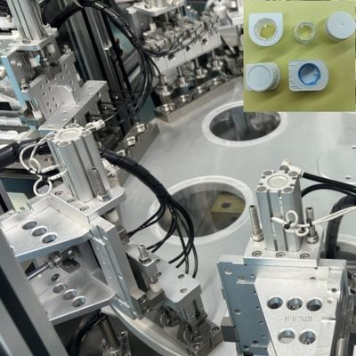 Un buon prezzo. Linee di produzione di giradischi o loop personalizzate per la macchina di assemblaggio con cappuccio a elicoidale con rilevamento automatico in linea
