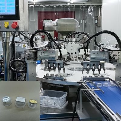 Macchina di assemblaggio Euro Cap per pellicola per infusione con controllo PLC