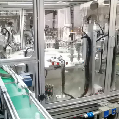 Un buon prezzo. Macchina di assemblaggio automatico con servomotore + unità riduttore, sistema di controllo PLC e touch screen HMI per un'elevata precisione in linea