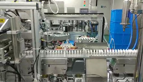 Custom Medical Product Assembly Machine 50Hz For Soft Bag Caps