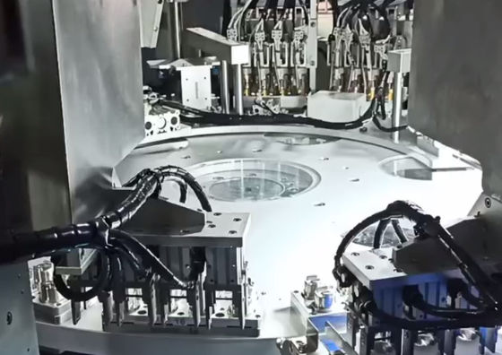 Stainless Steel Euro Cap Assembly Machine For IV Infusion Soft Bags And Bottles 99% Qualified Product Rate