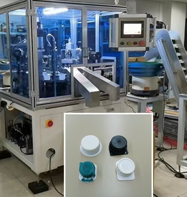 Non-standard Automated Tetra Cap Assembly Machine Customised To Customer Requirements Carousel Operation