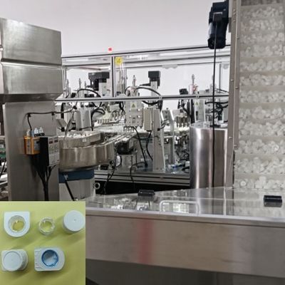 Ten Cavities Innovative Heli Cap Assembly Machine With Automatic Pressing And Screwing Functions