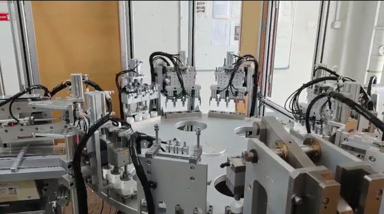 Desiccant cap assembly machine