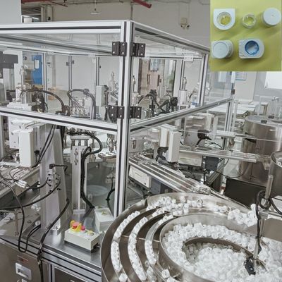 Stable Operation, Accurate Positioning For Automated Milk Cap Helicap Assembly Machine