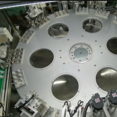 Automatic Jelly Cap Assembly Machine with Servo Motor + Reducer Unit, PLC Control System, and Touch Screen HMI for High Accuracy