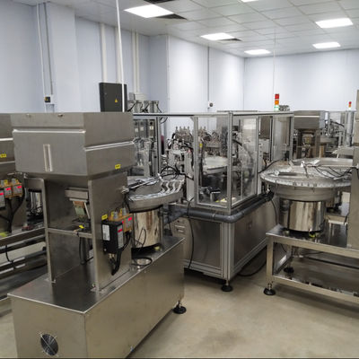 Euro Cap Assembly Machine with 99% Qualified Rate 4000-12000 Caps per Hour and Touch Screen Operation for Ultrasonic Welding