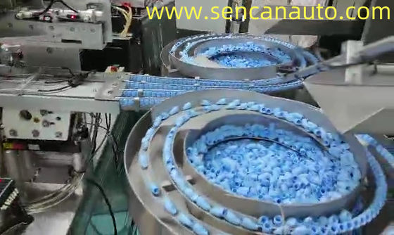 Un buon prezzo. Linea di produzione di lancetta di sicurezza per saldatura di fogli di alluminio argento per tappi di iodoforo in linea