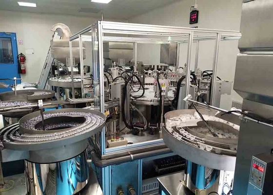 Un buon prezzo. Macchina di montaggio a doppio tappo pieghevole a otto stazioni in linea