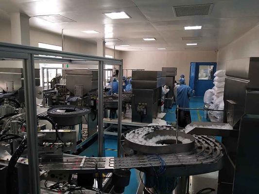 Un buon prezzo. Macchina di assemblaggio a doppio tappo con sistema di controllo PLC in linea