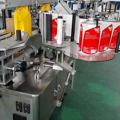 Un buon prezzo. Macchina per l'etichettatura automatica di sacchetti CE 500W Macchina per adesivi automatici in linea