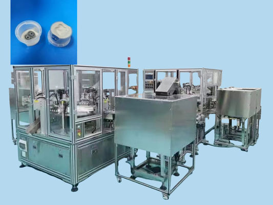 Un buon prezzo. Macchina di assemblaggio Euro Cap ad alta capacità per sacchetti e bottiglie per infusione endovenosa in linea