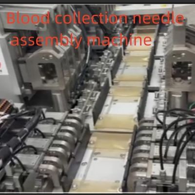 Macchine di montaggio automatico per aghi per la raccolta del sangue da punta di dito