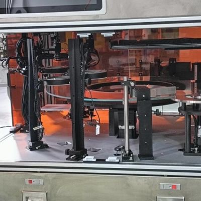 Ispezione a 360 gradi completamente automatizzata senza angolo cieco 0,3% tasso di falso rilevamento macchina di ispezione delle immagini