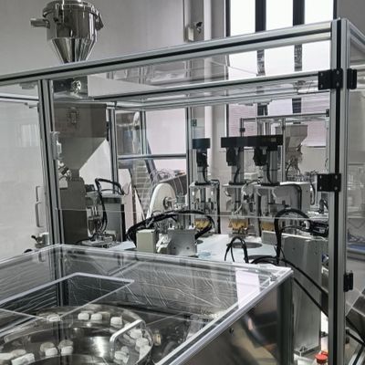 Un buon prezzo. Test di glucosio nel sangue striscia tappo della bottiglia macchina di assemblaggio automatico materiale in acciaio inossidabile non facile da arrugginire in linea