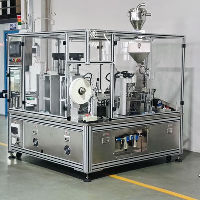Macchina automatica di riempimento del tappo del dessicante in acciaio inossidabile con controllo PLC