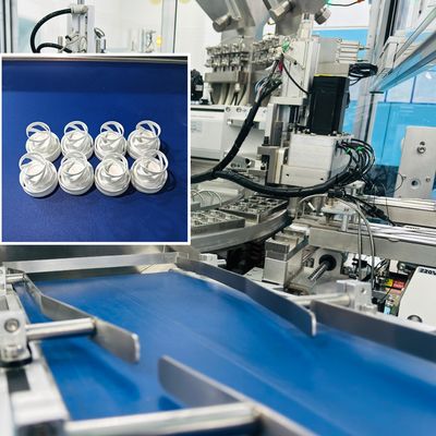 Un buon prezzo. Macchina di assemblaggio automatizzata a cappuccio di dessicante a molla per compresse effervescenti in linea