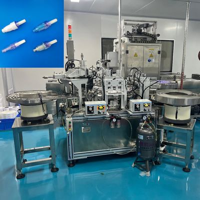 Un buon prezzo. Macchina di assemblaggio automatizzata personalizzabile per connettore senza aghi con funzionamento giradischi e alta tecnologia di processo in linea