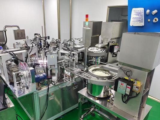 Un buon prezzo. Macchina di assemblaggio automatizzata per tappi di iodoforo personalizzata in base alle esigenze del cliente Macchina di imballaggio connessa o indipendente in linea