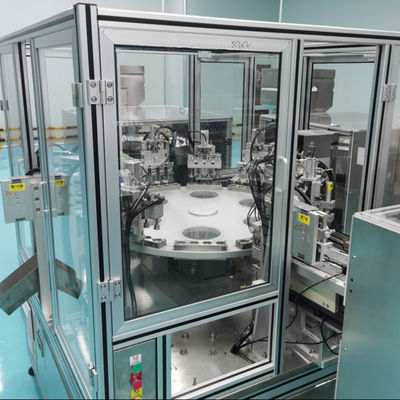 Un buon prezzo. Macchina di assemblaggio del tappo di sigillamento per riempimento del gel di silicio in linea